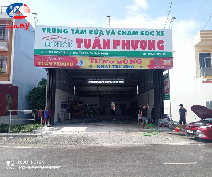 Lap Dat Trung Tam Cham Soc Xe O To Tuan Phuong Tai Nam Dinh 5 Min